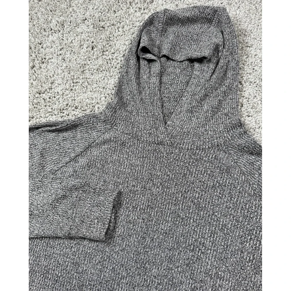 Athleta Girl‎ Hoodie Pullover Heathered Gray Performance Athletic XL 14